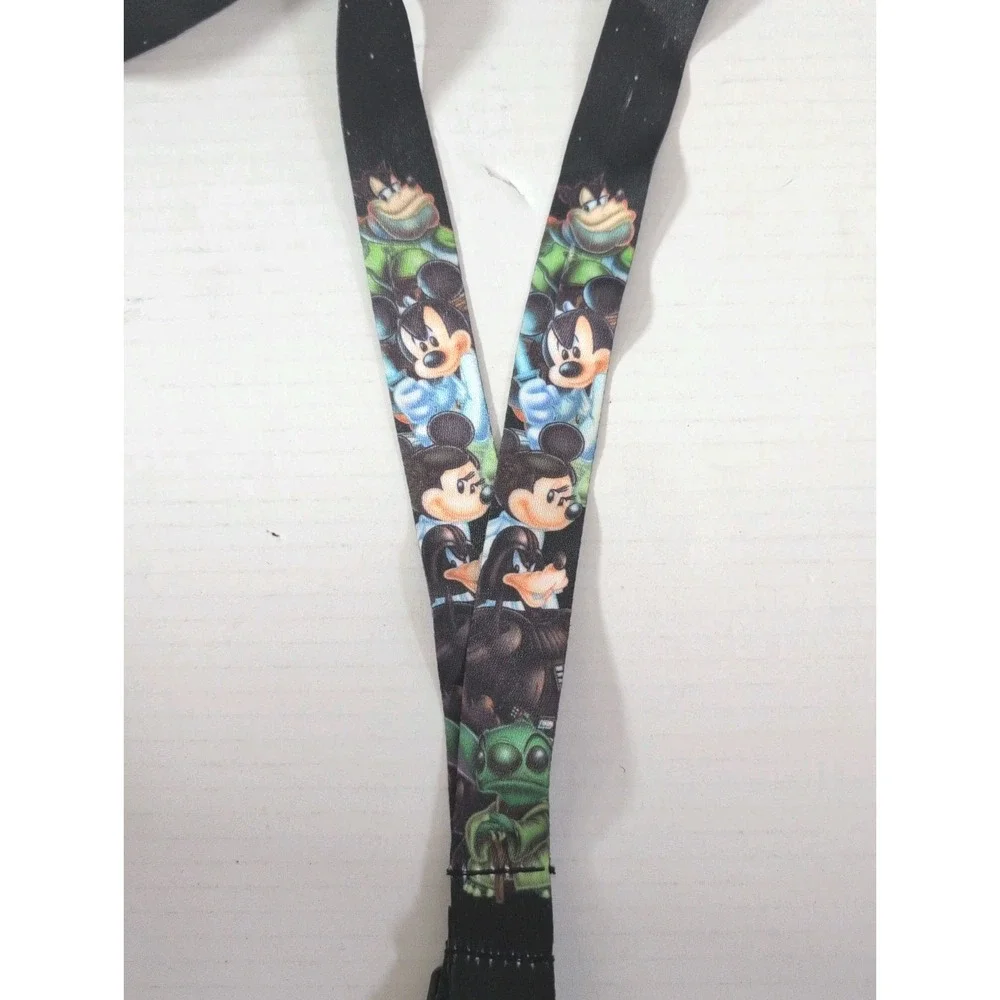Star Wars Disney Trading Pin Lanyard Double Sided with Plastic Pouch‎